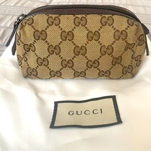 Gucci cosmetic bag
